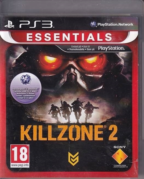 Killzone 2 Essentials - PS3 (B Grade) (Genbrug)